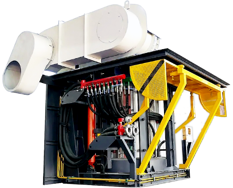 5 Ton Medium Frequency Induction Melting Furnace for Steel