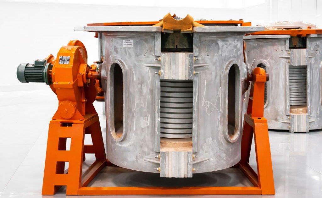 0.5T Medium Frequency Induction Melting Furnace for Scrap Steel