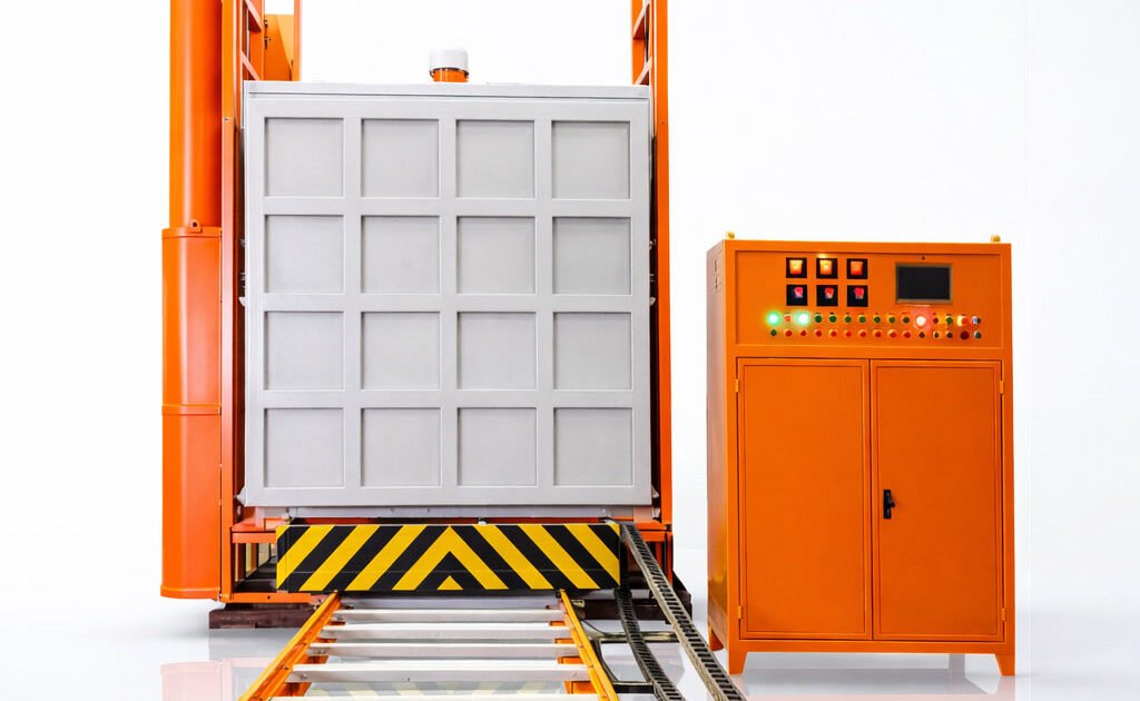 Annealing Furnace Specifications Standardized technical parameters for industrial heat treatment applications. Product Type Trolley Type Annealing Furnace (Heat Treatment Furnace) Furnace Model Annealing Furnace Max Temperature 1150°C Working Temperature 0–1150°C Voltage 380V Power 130 kW Capacity 10T Workpiece Material Manganese Steel Heating Element Resistance Wire (Cr21-Al6-Nb heating belt / wire) Heating Method 3-direction heating (Left / Right / Bottom) Cooling Type Water Cooling Control System 2-zone temperature control, 7-inch touch screen, program & record; USB data export Core Components Motor Furnace Door Electric lifting Trolley Structure Channel steel base + load wheels + traction motor Dimensions (L×W×H) 1800 × 1400 × 1400 mm Weight 10 tons Origin Henan, China Certifications CE, ISO Warranty 1 year Mechanical Test Report Provided Video Outgoing Inspection Provided Key Selling Points Easy operation, remote control, energy-saving, high safety level Parameters can be customized based on your workshop layout, load, and process curve. For heavy-duty continuous operation, spare parts support is available (heating belt/wire, control cabinet, refractory fittings). Industrial Trolley Type Annealing Furnace The Wolfu trolley-type annealing furnace is engineered for precision heat treatment of heavy-duty metal components. Designed for continuous industrial operation, this system delivers stable heating performance, programmable temperature control, and optimized energy efficiency for metallurgical production lines. Structural Design & Construction 4.0 mm reinforced steel furnace shell CO₂ shielded welding for enhanced durability Industrial anti-corrosion surface coating Channel steel trolley base with traction motor Electric lifting furnace door system Advanced Heating System Chromium 21 Aluminum 6 Niobium resistance heating elements Three-direction heating (left / right / bottom) Ceramic fiber insulation lining Energy-efficient bottom heating structure Long service life heating belt configuration Intelligent Temperature Control 2-zone independent temperature control 7-inch industrial touch screen interface Programmable 30-segment temperature curves Real-time temperature recording USB data export support Remote monitoring option Main Applications Metal annealing and stress relief Manganese steel heat treatment Aluminum and copper homogenization Battery recycling thermal processes Industrial component conditioning Safety & Reliability Over-temperature protection system Water cooling protection design Industrial-grade electrical cabinet Full-load testing before delivery CE & ISO certified manufacturing Need a Custom Heat Treatment Solution? Contact Wolfu for technical consultation, layout design, and complete industrial furnace systems.