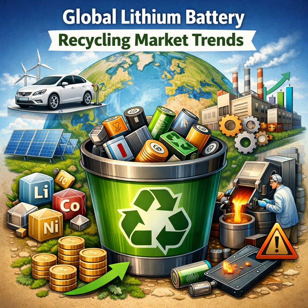Global Lithium Battery Recycling Market Trends