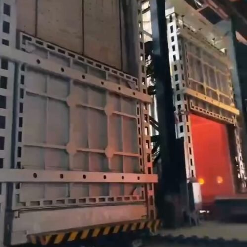 Large Car Bottom Furnace for Industrial Heat Treatment