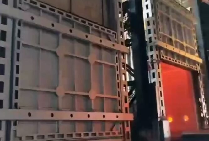 Large Car Bottom Furnace for Industrial Heat Treatment