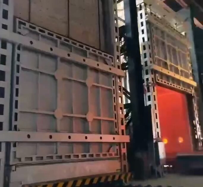 Large Car Bottom Furnace for Industrial Heat Treatment