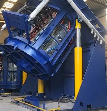 Industrial Steel Induction Furnace Running Test | Medium Frequency Melting Furnace