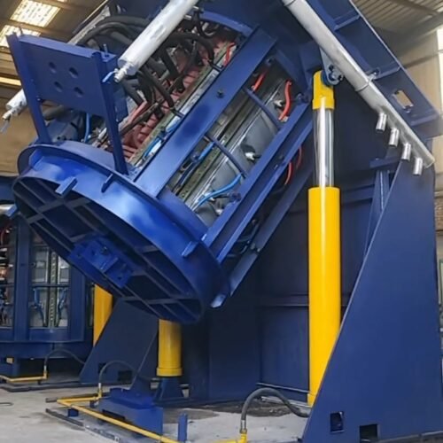 Industrial Steel Induction Furnace Running Test | Medium Frequency Melting Furnace