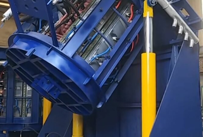 Industrial Steel Induction Furnace Running Test | Medium Frequency Melting Furnace