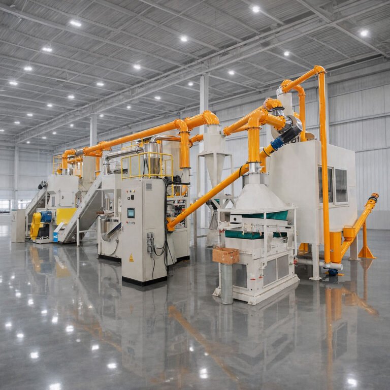 High Recovery Rate Solar PV Panel Recycling Plant