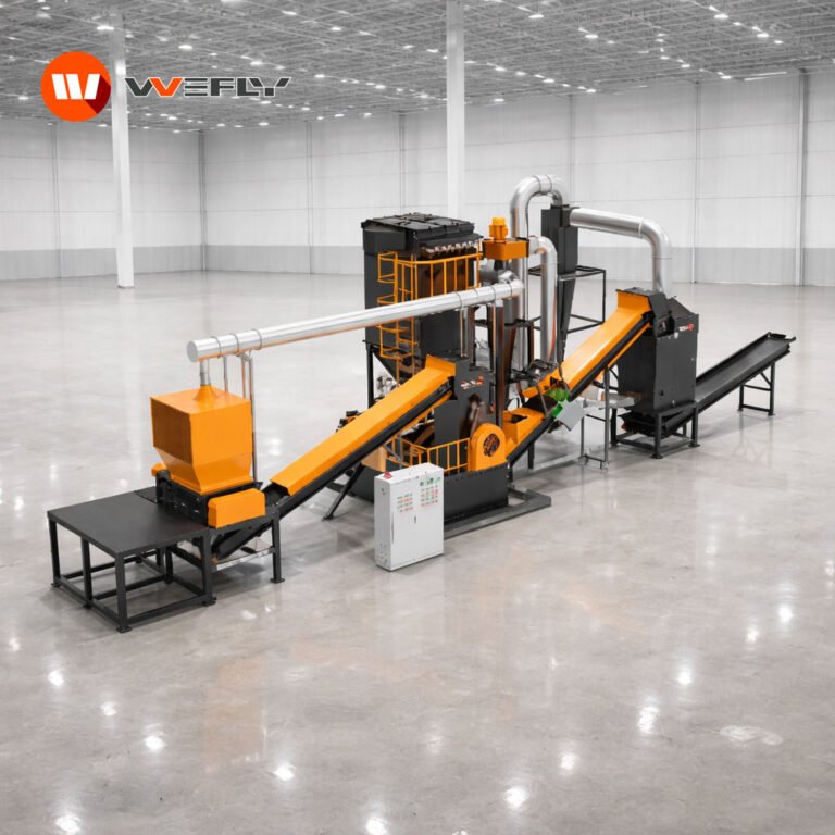 WOLFU Scrap Copper Wire Recycling Separator Machine