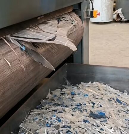 Double Glass Solar Panel Recycling Line Working Process