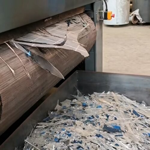 Double Glass Solar Panel Recycling Line Working Process