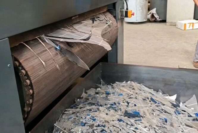 Double Glass Solar Panel Recycling Line Working Process