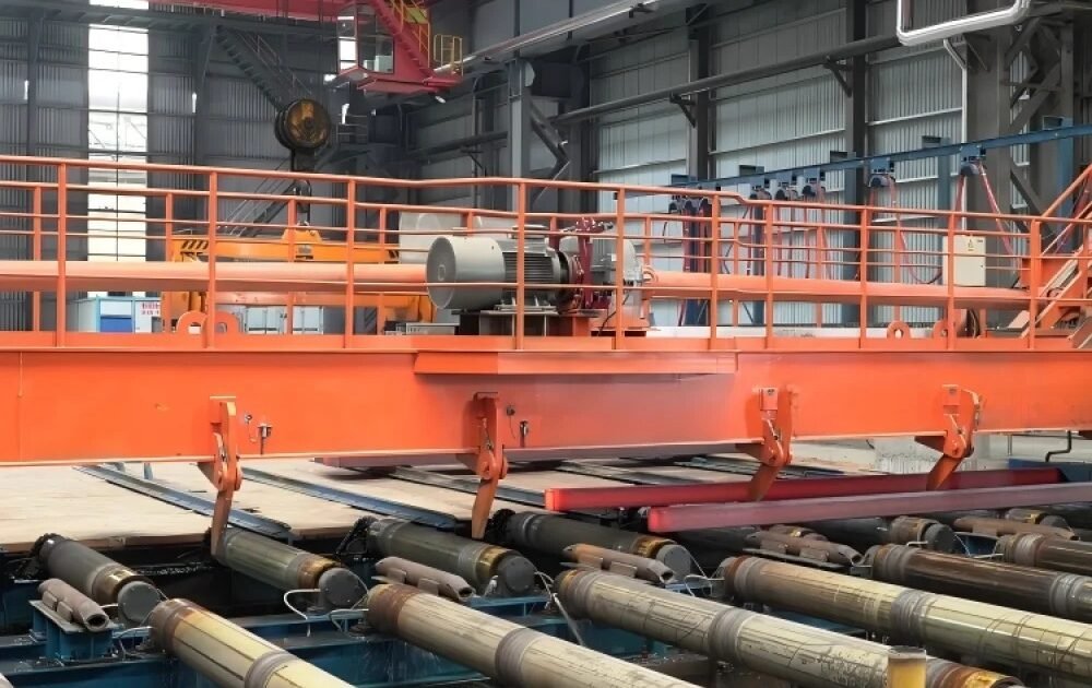 a Rebar Steel Melting and Continuous Casting Production Line