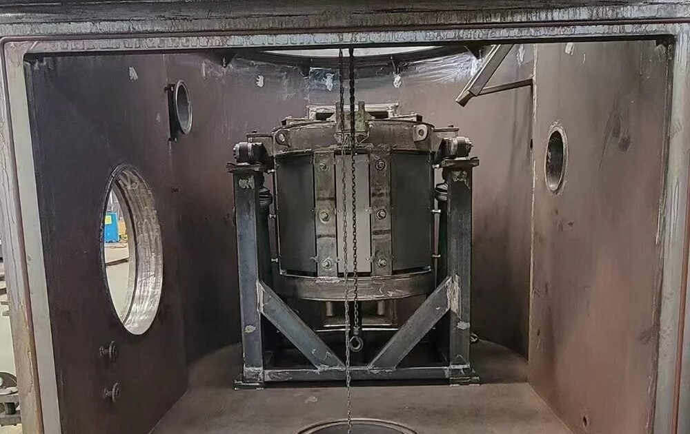 a Vacuum Induction Melting Furnace