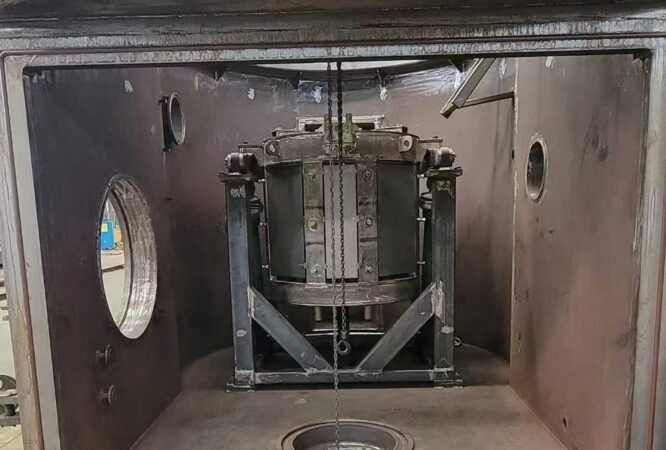a Vacuum Induction Melting Furnace