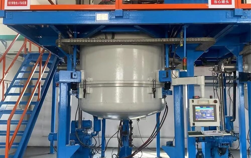 solar silicon ingot casting furnace