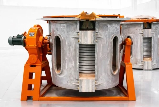 0.5T Medium Frequency Induction Melting Furnace for Efficient Metal Processing