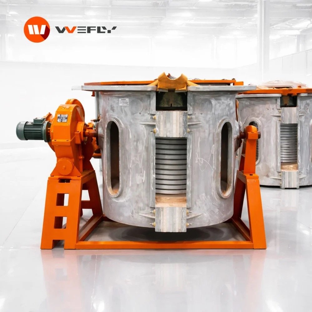 0.5T Medium Frequency Induction Melting Furnace for Efficient Metal Processing