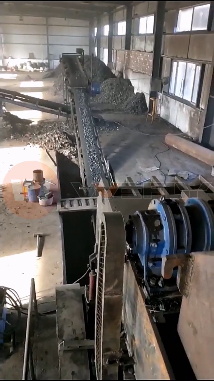Scrap Metal Shredding and Sorting Line