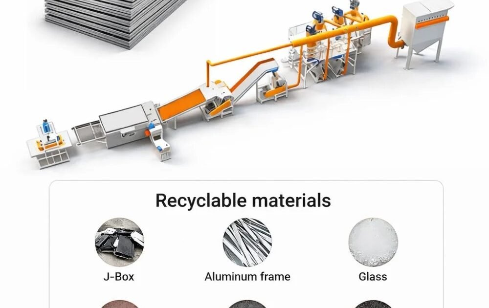 Solar PV Panel Recycling Plant