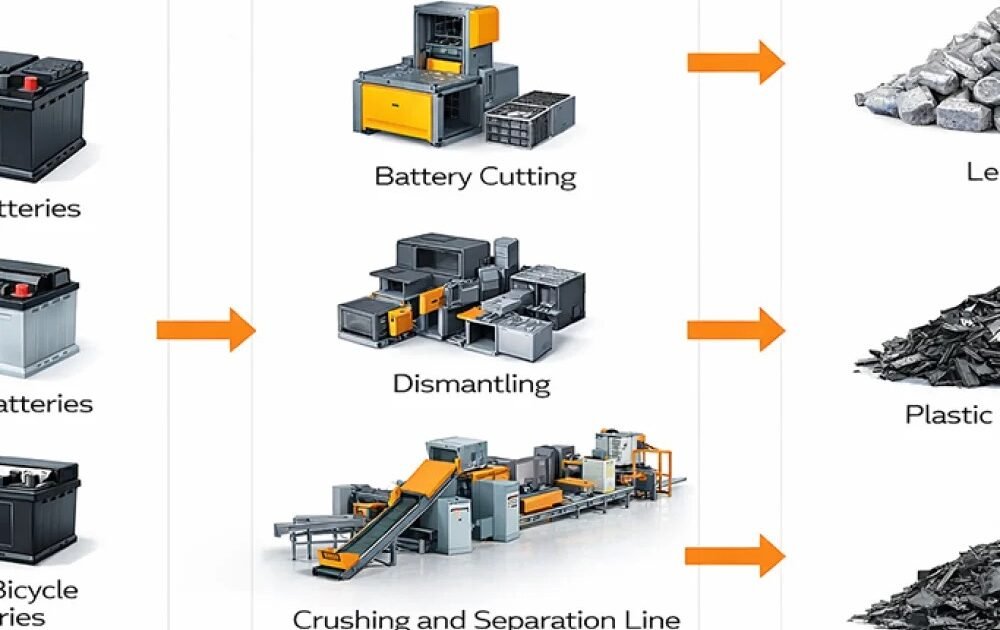 Lead Acid Battery Recycling Machine for Safe and Efficient Recovery