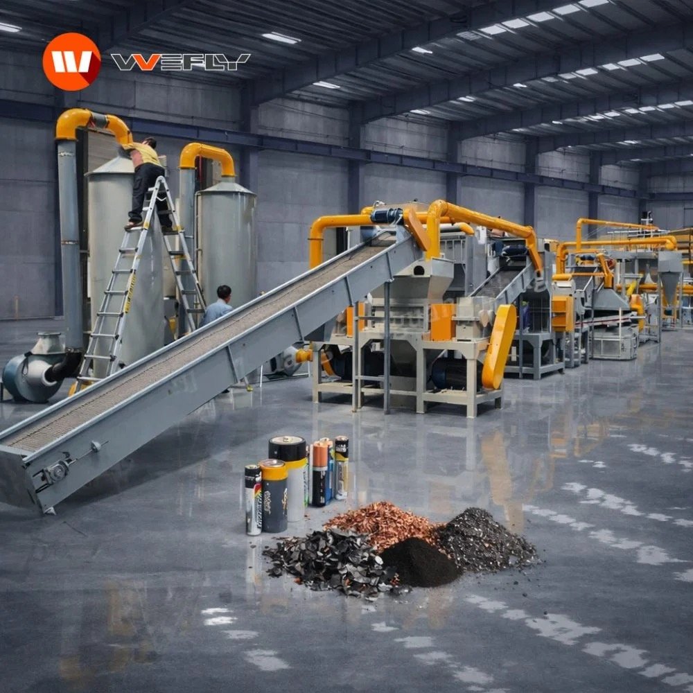 Lithium Battery Recycling Plant for Sustainable Resource Recovery
