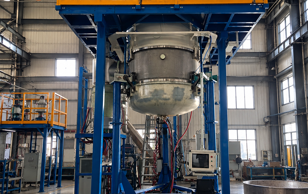 WOLFU Polysilicon Ingot Casting Furnace for Solar Battery Material Production