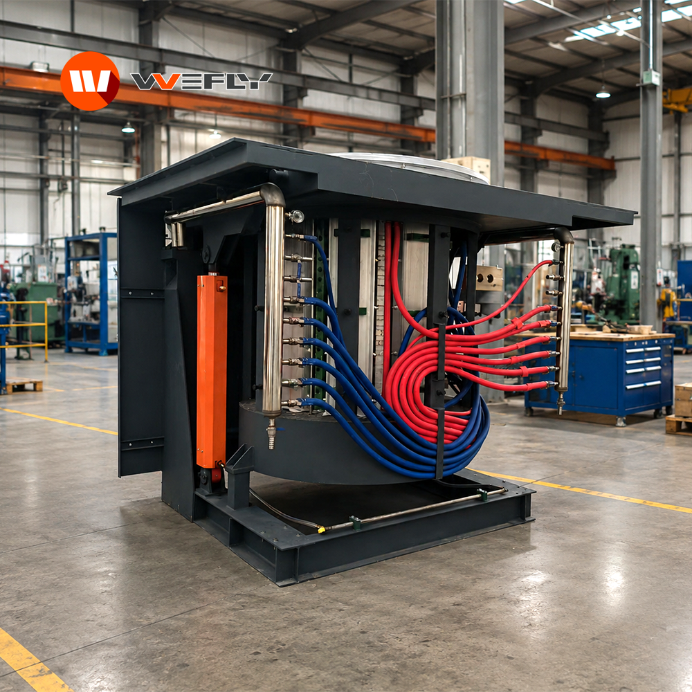 Industrial Silicon Melting Induction Furnace