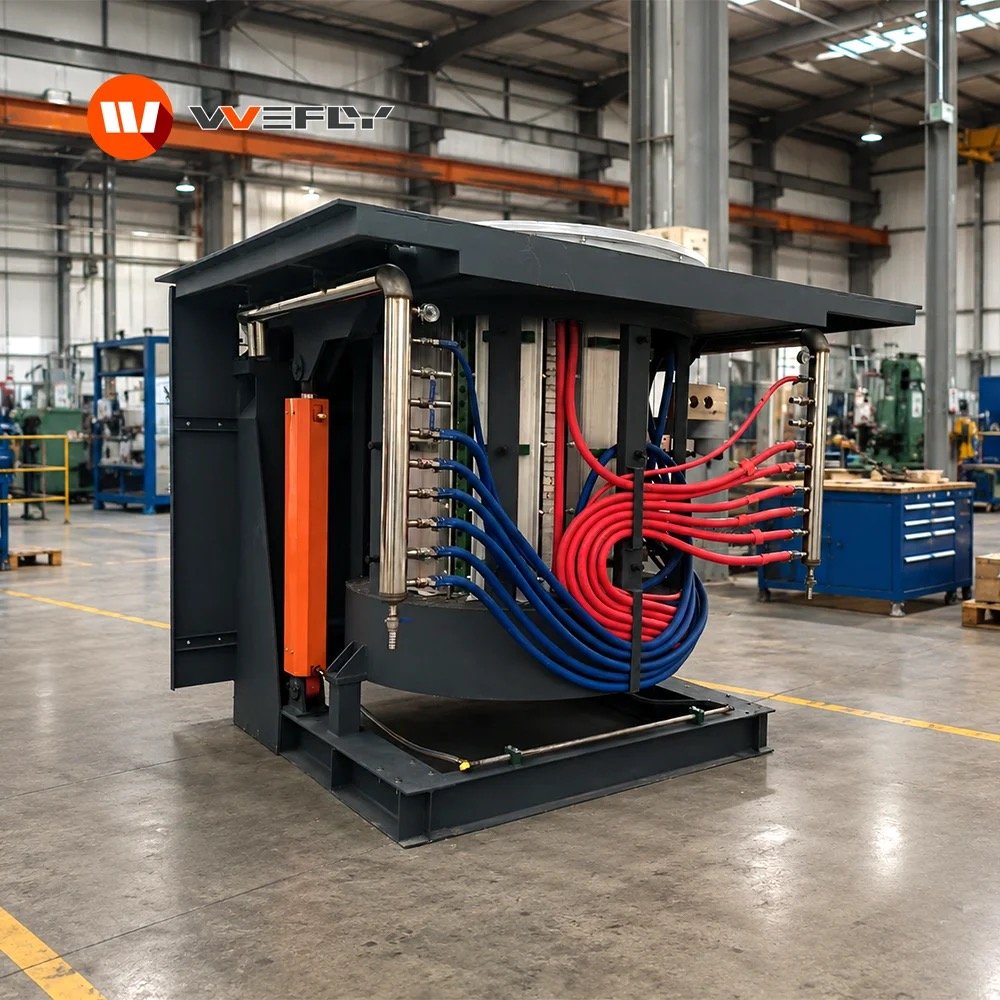 Industrial Silicon Melting Induction Furnace for Solar Grade