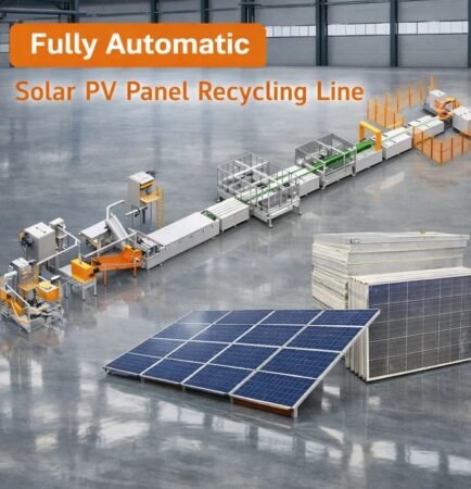 Fully Automatic Solar PV Panel Recycling Line