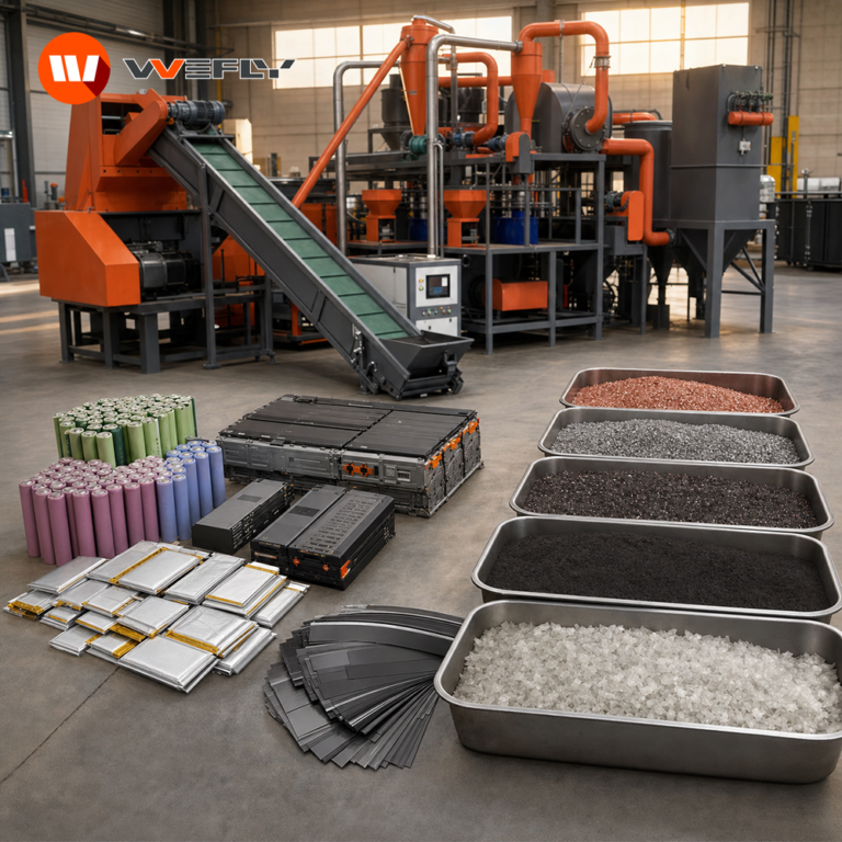 lithium battery recycling plant