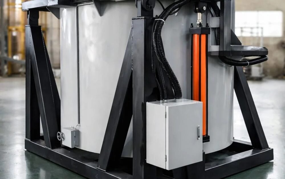 Crucible Melting Furnace for Flexible Metal Melting Applications