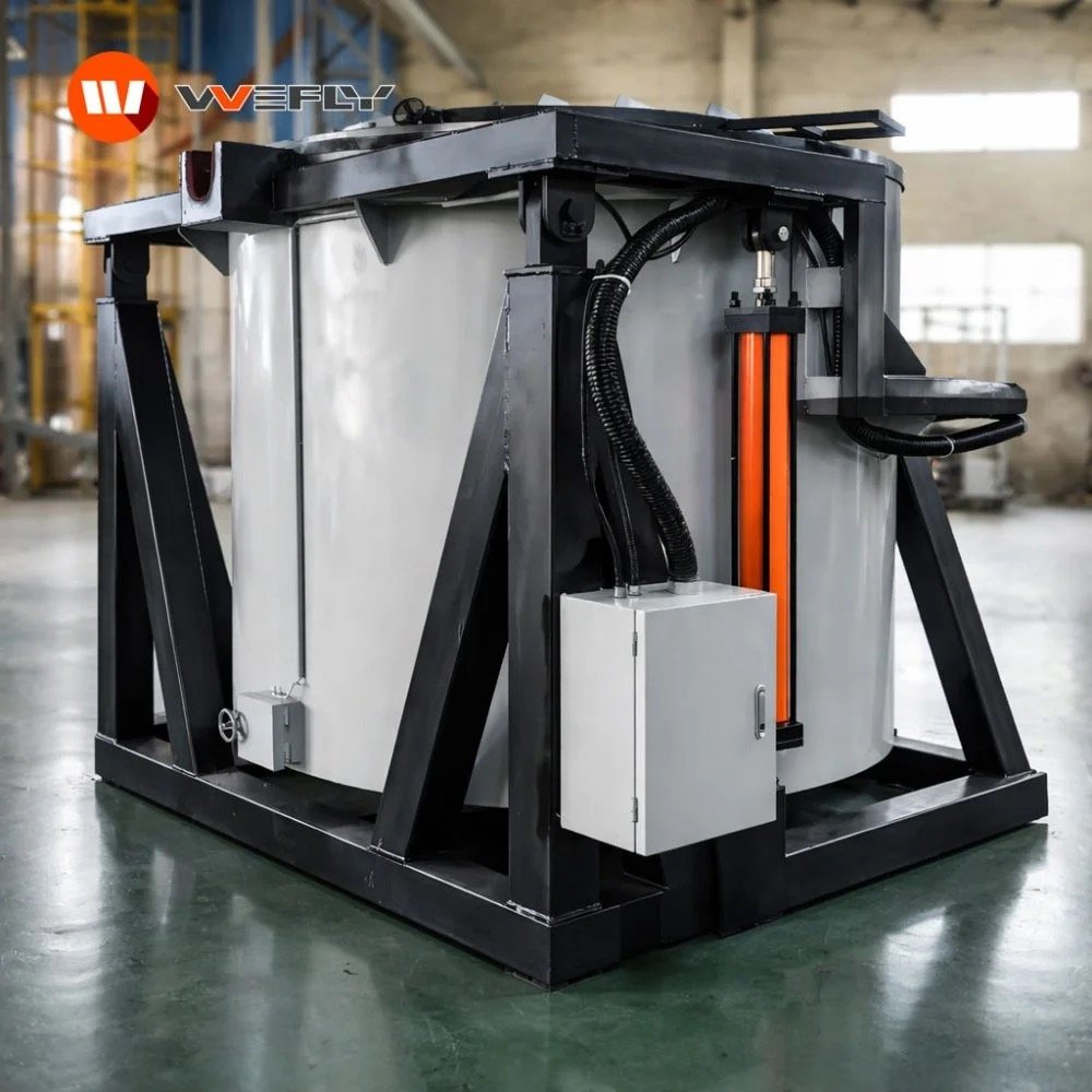 Crucible Melting Furnace for Flexible Metal Melting Applications