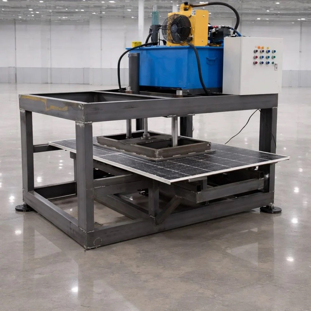 Solar Panel Aluminum Frame Removing Machine