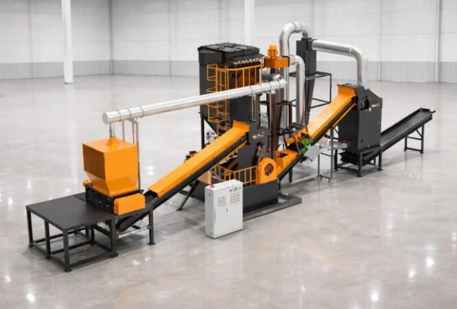 Waste Radiator Crushing Recycling Line