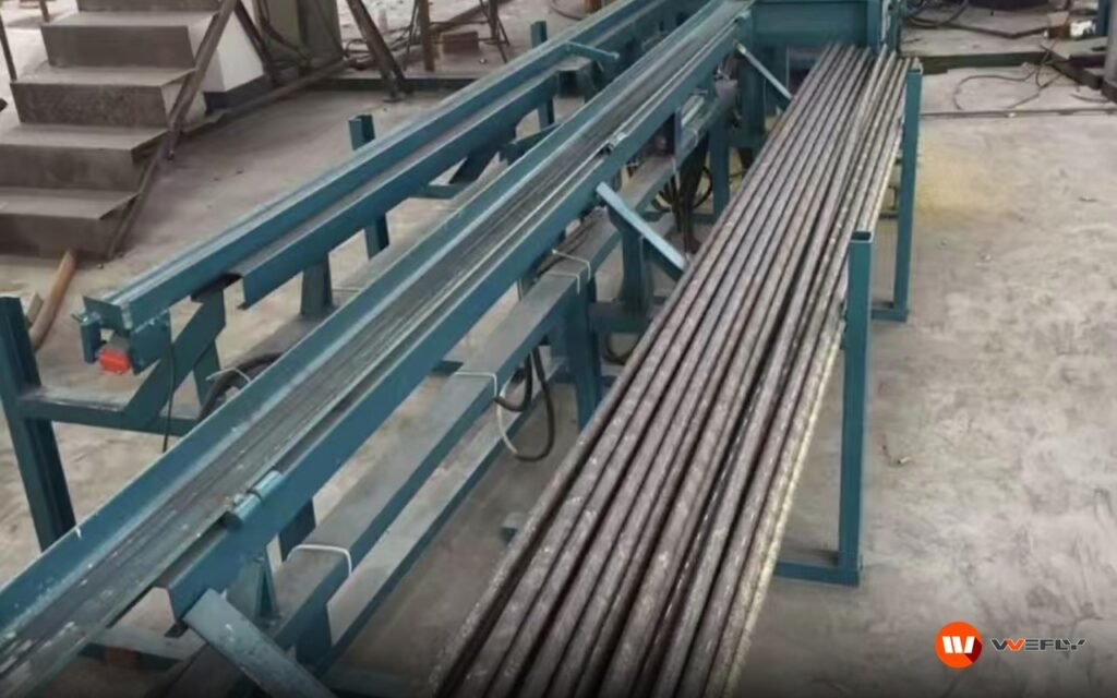 Copper rod products produced by continuous casting machine