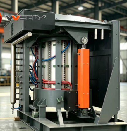 Induction Furnace PV Recycling equipment under producing.