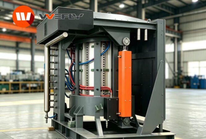 Induction Furnace PV Recycling equipment under producing.