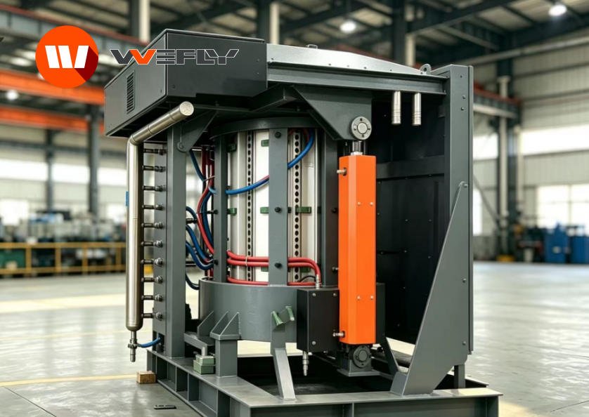 Induction Furnace PV Recycling equipment under producing.